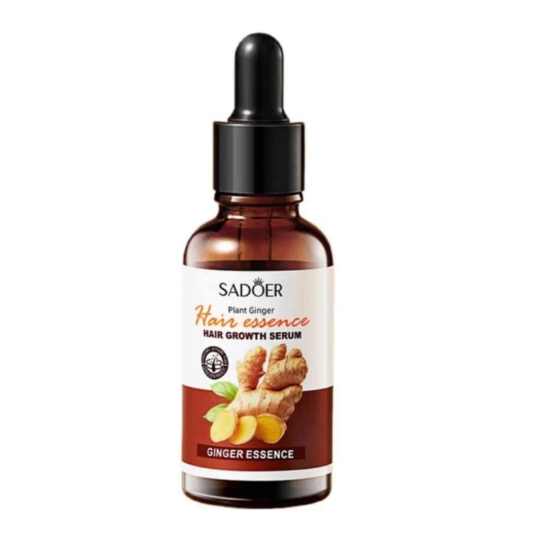 🔥 ORDER 1, WE SEND 2 — Ginger Hair Growth Serum | Stops Hair Loss + Thickens Hair + Deep Moisturising | KSh 3,000