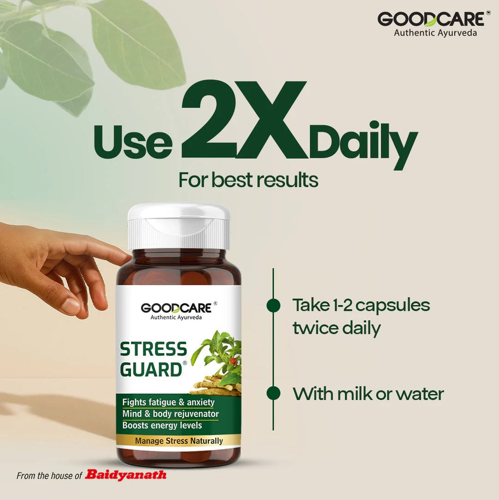 🔥 LIMITED DEAL — Goodcare Stress Guard Capsules | Reduces Stress + Boosts Mental Clarity + Restful Sleep | KSh 2,750