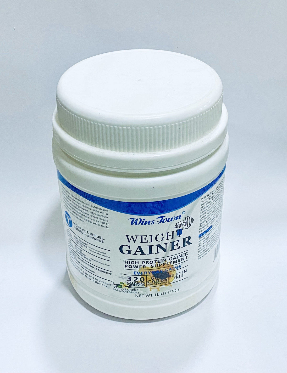 🔥 LIMITED DEAL — Wins Town Weight Gainer High Protein Supplement 450g | Build Muscle + Gain Weight + Boost Recovery | KSh 2,200