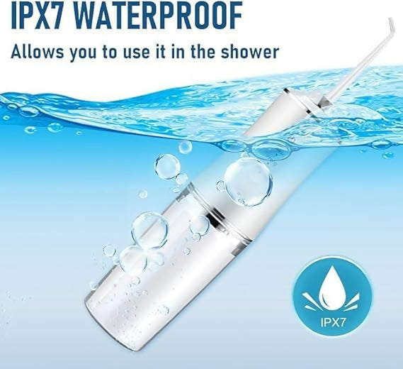 Oral Irrigator Portable Dental Water Flosser USB Rechargeable Water Jet Floss Tooth Pick
