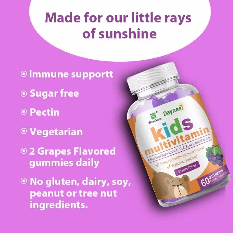 🔥 LIMITED DEAL — DAYNEE Kids Multivitamin Gummies | Immune System + Bone Health + Brain Development | KSh 2999