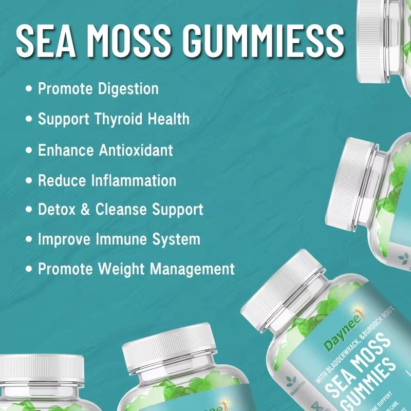 🔥 LIMITED DEAL — Daynee Vegan Sea Moss Gummies | Detox + Boost Immunity + Support Skin, Gut & Joints | KSh 2999
