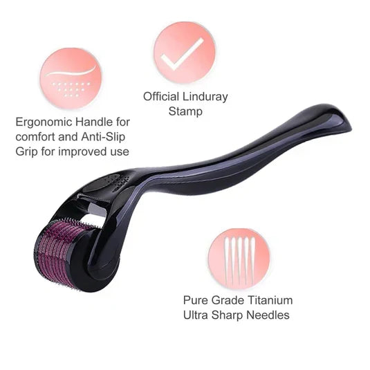 🔥 LIMITED DEAL — Derma Roller 0.5mm | 540 Titanium Needles | Collagen Boost + Acne Scars + Fine Lines + Pore Refining | KSh 1800