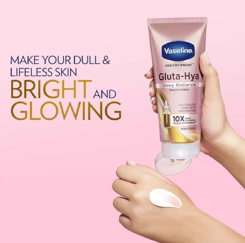 🔥 LIMITED DEAL — Vaseline Gluta-Hya Serum Burst Lotion | Brightens Skin + Deep Hydration + Dewy Glow | KSh 2,200