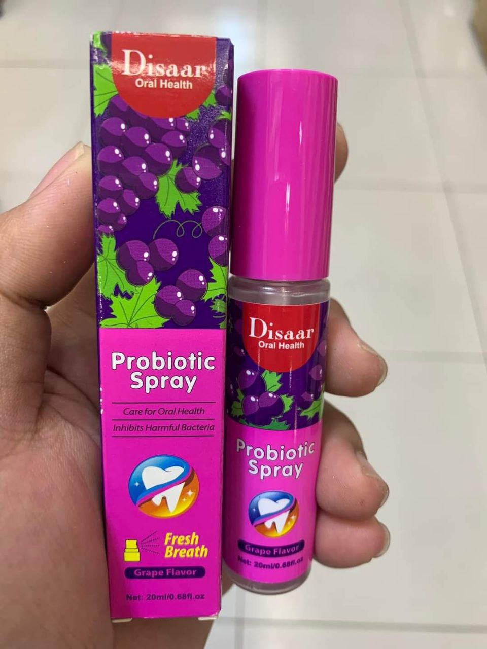 🔥 ORDER 1, WE SEND 2 — Disaar Mouth Probiotic Spray Grape | Fresh Breath + Healthy Gums + Probiotic Oral Balance | KSh 1,600