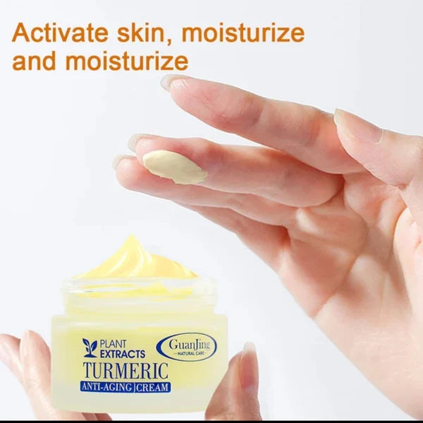 🔥 ORDER 1, WE SEND 2 — Guanjing Turmeric Face Cream | Anti-Ageing + Brightening + Clears Acne | KSh 1,800