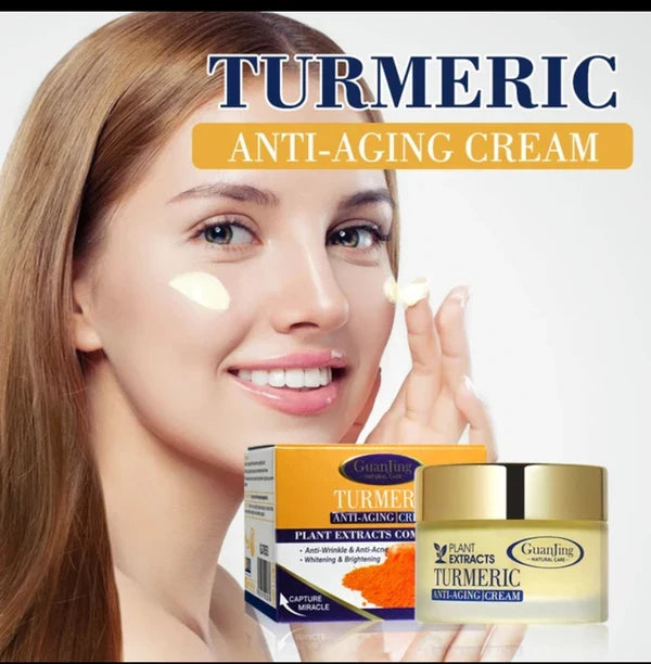 🔥 ORDER 1, WE SEND 2 — Guanjing Turmeric Face Cream | Anti-Ageing + Brightening + Clears Acne | KSh 1,800
