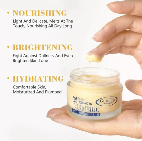 🔥 ORDER 1, WE SEND 2 — Guanjing Turmeric Face Cream | Anti-Ageing + Brightening + Clears Acne | KSh 1,800