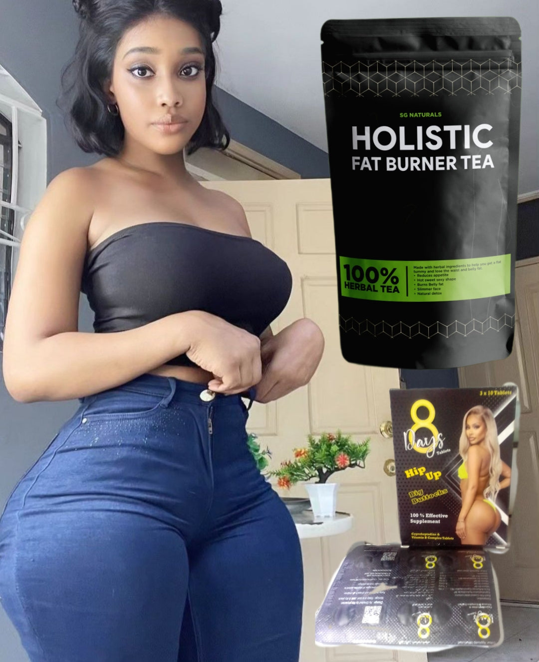 🔥 LIMITED DEAL — SG NATURALS Holistic Fat Burner Tea | Burns Belly Fat + Flat Tummy + No Side Effects | KSh 3,500
