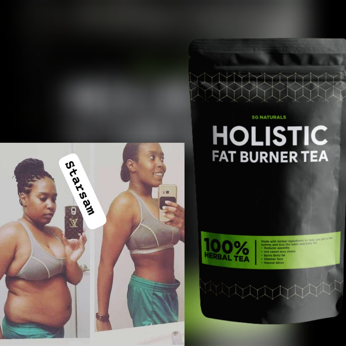 🔥 LIMITED DEAL — SG NATURALS Holistic Fat Burner Tea | Burns Belly Fat + Flat Tummy + No Side Effects | KSh 3,500