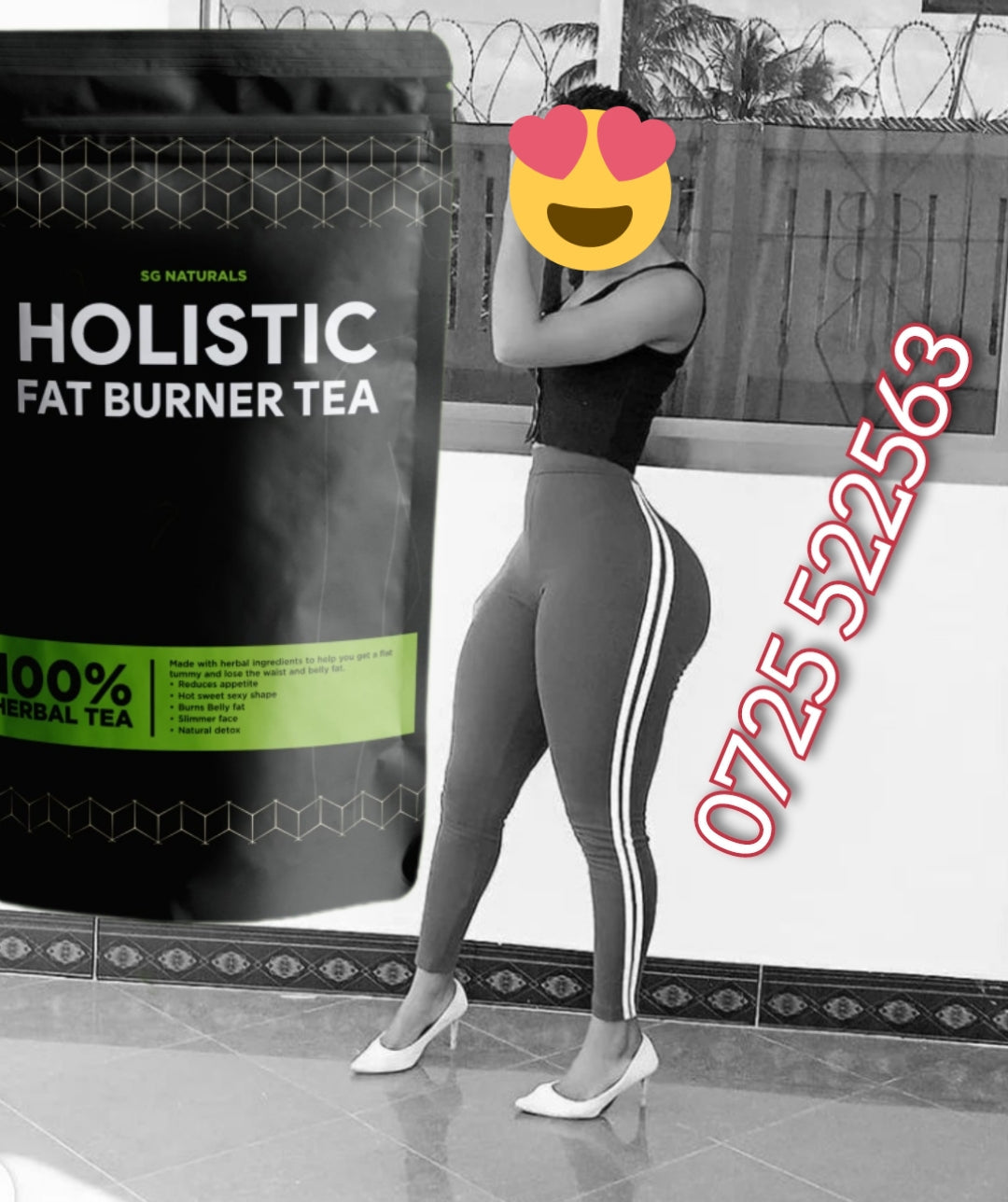 🔥 LIMITED DEAL — SG NATURALS Holistic Fat Burner Tea | Burns Belly Fat + Flat Tummy + No Side Effects | KSh 3,500