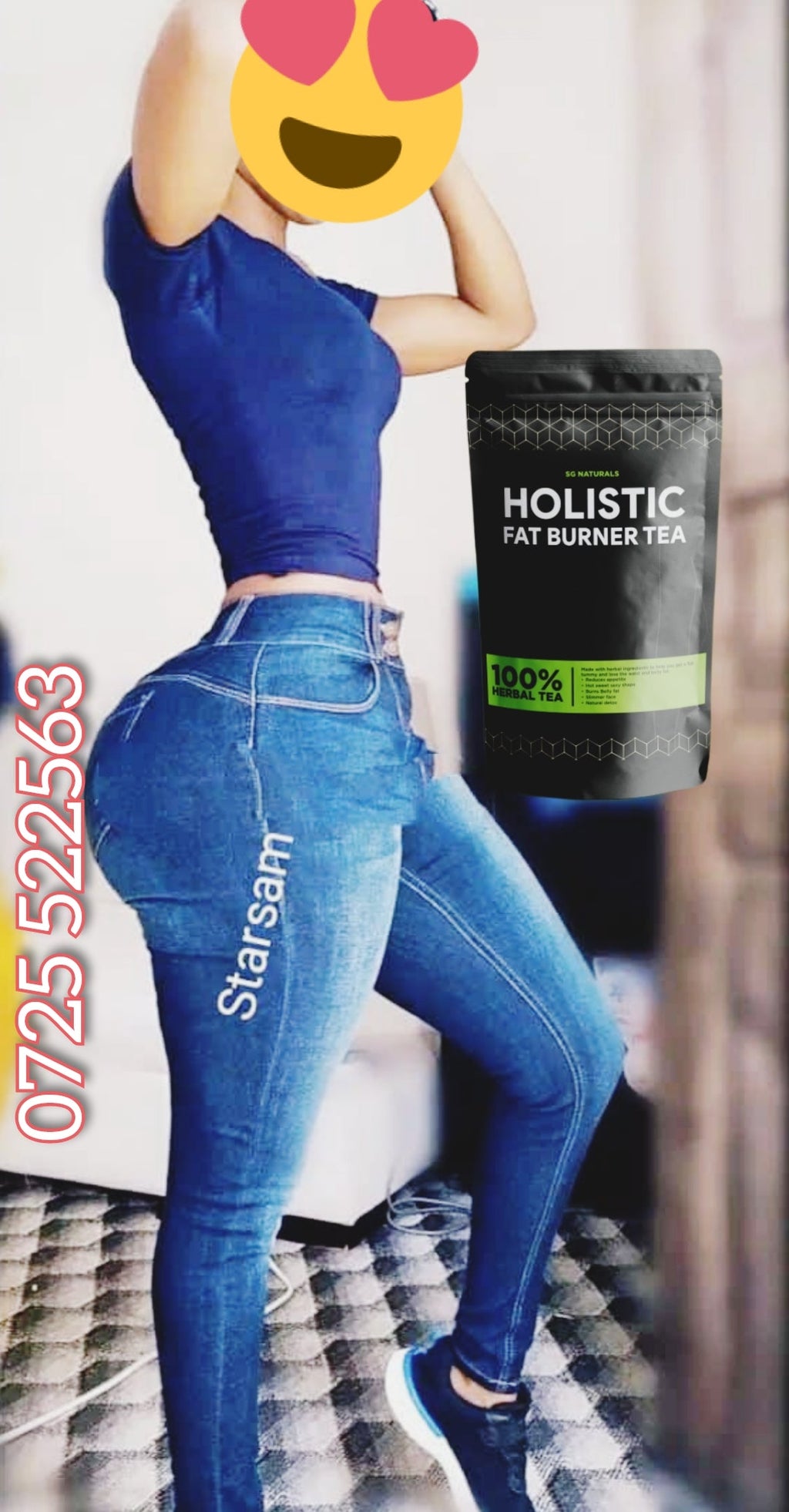 🔥 LIMITED DEAL — SG NATURALS Holistic Fat Burner Tea | Burns Belly Fat + Flat Tummy + No Side Effects | KSh 3,500