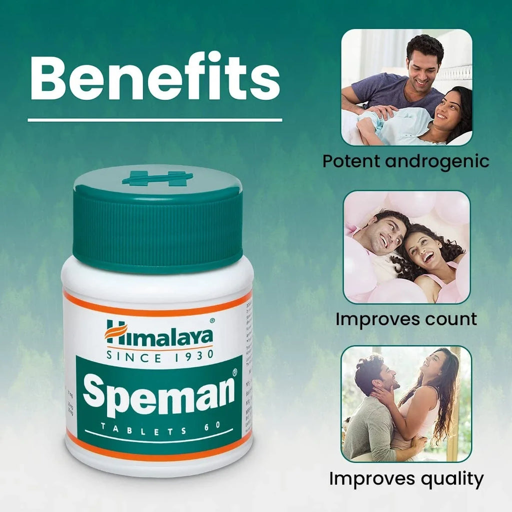 🔥 LIMITED DEAL — Himalaya Speman 60 Tablets | Boosts Sperm Count + Improves Motility + Enhances Male Fertility | KSh 2,600