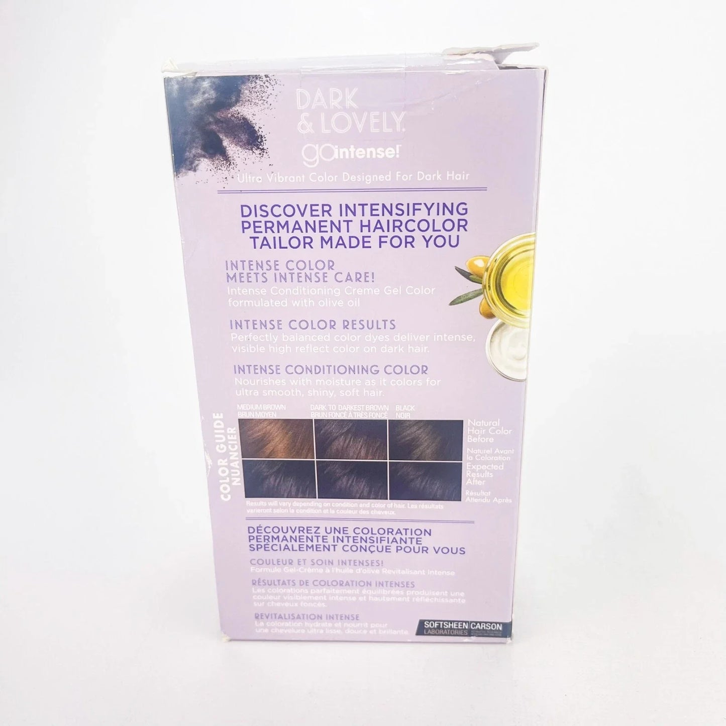 Dark and Lovely Go Intense Ultra Vibrant Hair Color – Super Black