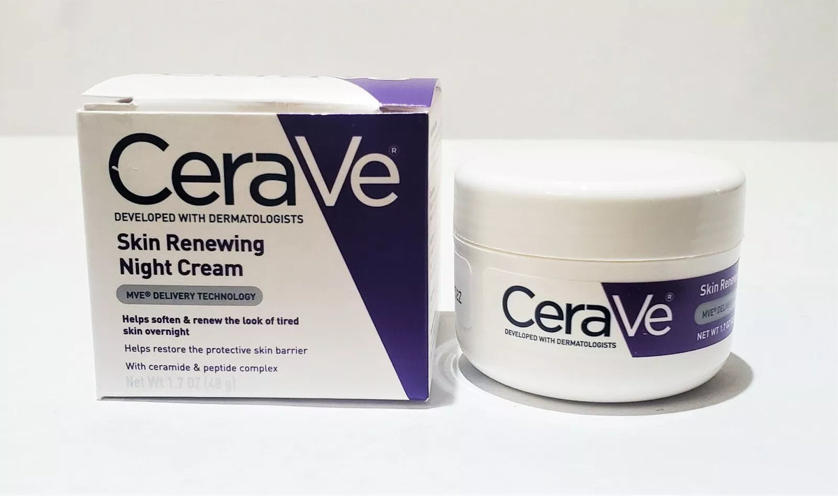 🔥 LIMITED DEAL — CeraVe Skin Renewing Night Cream | Ceramides + Peptides + Hyaluronic Acid | Wake Up Glowing | KSh 2500