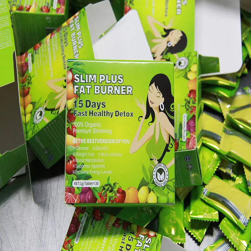 🔥 LIMITED DEAL — Slim Plus Fat Burner 15-Day Detox | Burns Fat + Flushes Toxins + Boosts Metabolism | KSh 2,500