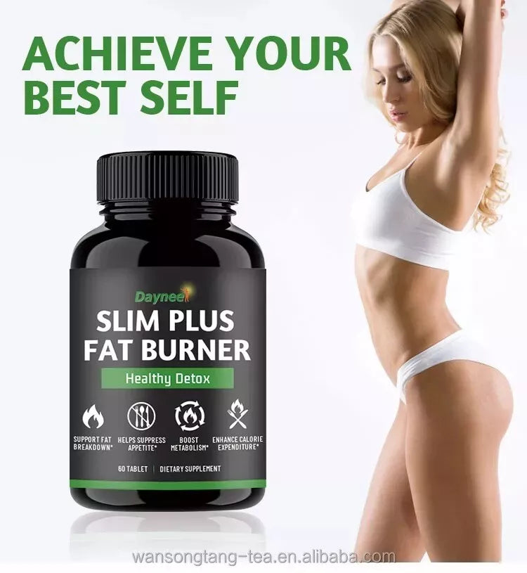 🔥 LIMITED DEAL — Daynee Slim Plus Fat Burner 60 Capsules | Burns Stubborn Fat + Boosts Metabolism + Suppresses Appetite | KSh 2,999