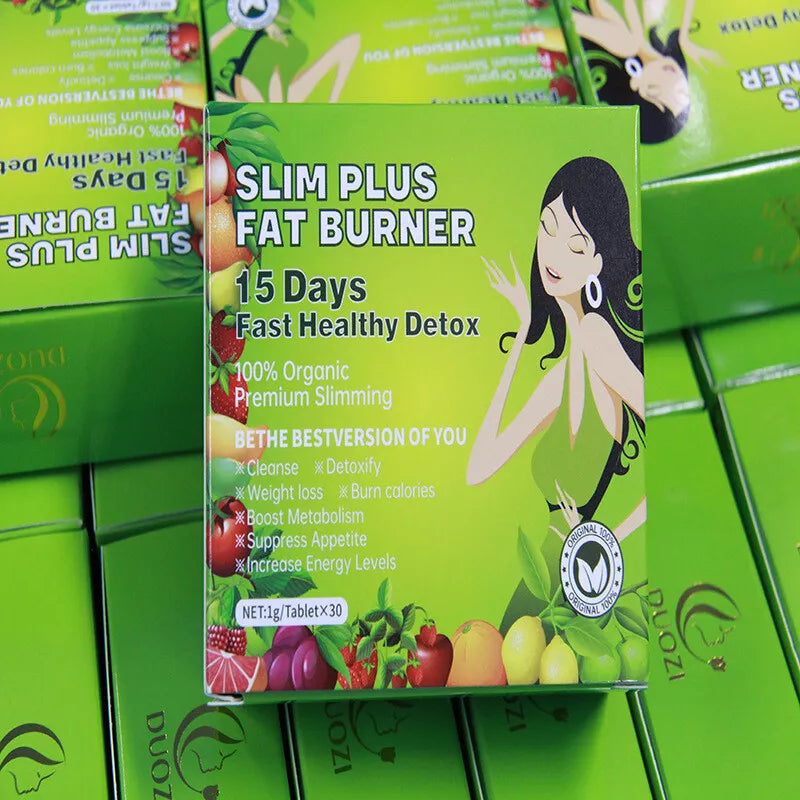 🔥 LIMITED DEAL — Slim Plus Fat Burner 15-Day Detox | Burns Fat + Flushes Toxins + Boosts Metabolism | KSh 2,500