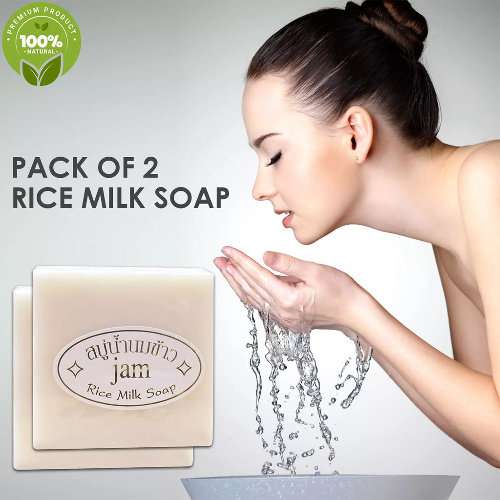 🔥 ORDER 1, WE SEND 2 — K. Brothers Rice Milk Anti-Acne Soap 60g | Clears Acne + Brightens Skin + Deep Cleanses | KSh 1,500