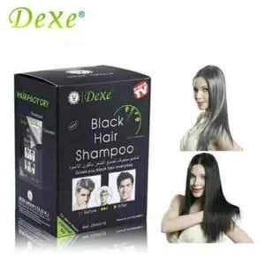 🔥 LIMITED DEAL — Dexe Black Hair Shampoo 10 Sachets | 2-in-1 Instant Dye + Shampoo | Covers Greys in 5 Mins + No Ammonia | KSh 3000
