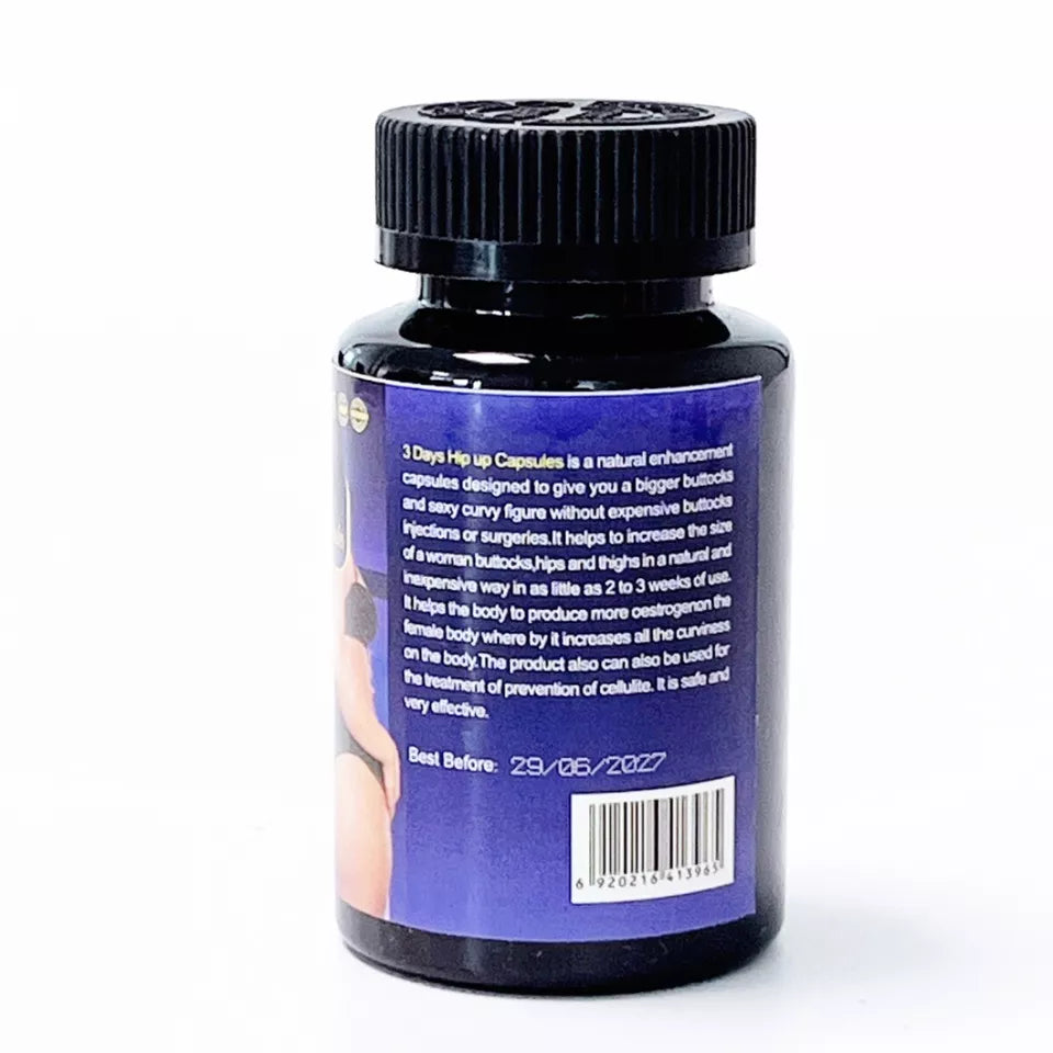 🔥 LIMITED DEAL — Winstown 3 Days Hip & Butt Enhancement Capsules | Fuller Curves + Natural Herbs + Fast-Acting | KSh 2,999