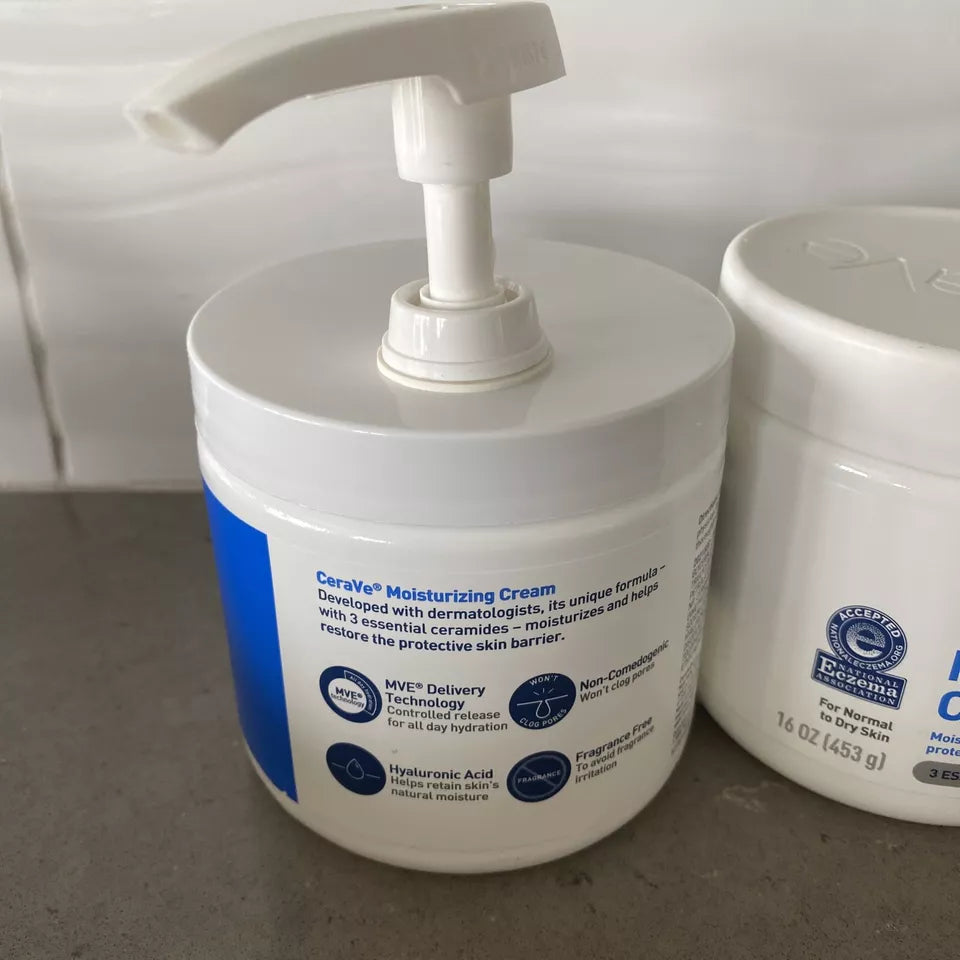 🔥 LIMITED DEAL — CeraVe Moisturizing Cream | 24Hr Hydration + Restore Skin Barrier + Ceramides & Hyaluronic Acid | KSh 3500