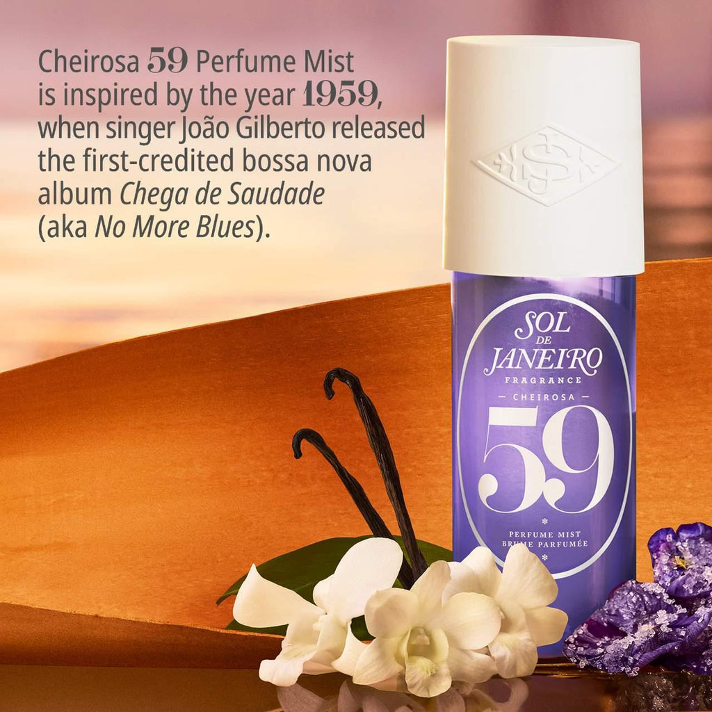 🔥 LIMITED DEAL — Sol de Janeiro Mini Cheirosa 59 Perfume Mist | Vanilla Orchid + Sugared Violet + Sandalwood | KSh 2,750