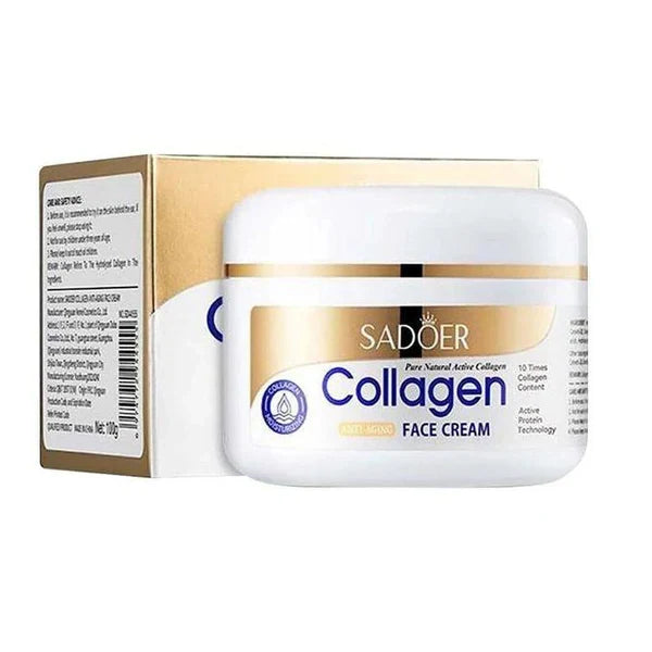 🔥 ORDER 1, WE SEND 2 — SADOER Natural Organic Collagen Cream | Anti-Aging + Whitening + Deep Hydration | KSh 1,800