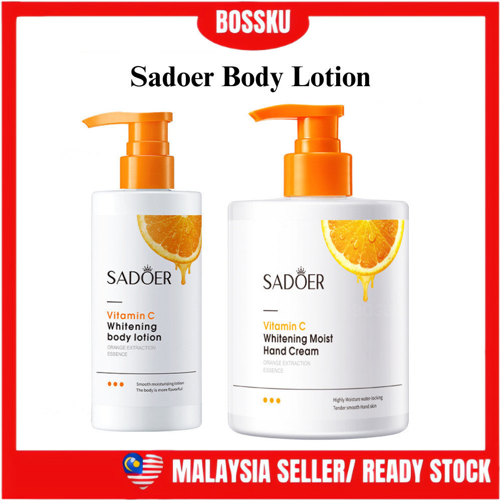 🔥 LIMITED DEAL — SADOER Vitamin C Whitening Body Lotion | Brightening + Dark Spots + Deep Hydration | KSh 2,000