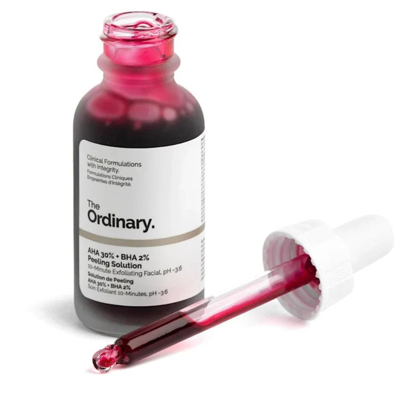 🔥 LIMITED DEAL — The Ordinary AHA 30% + BHA 2% Peeling Solution 30ML | Clears Blemishes + Smooths Texture + Brightens Skin | KSh 2,200