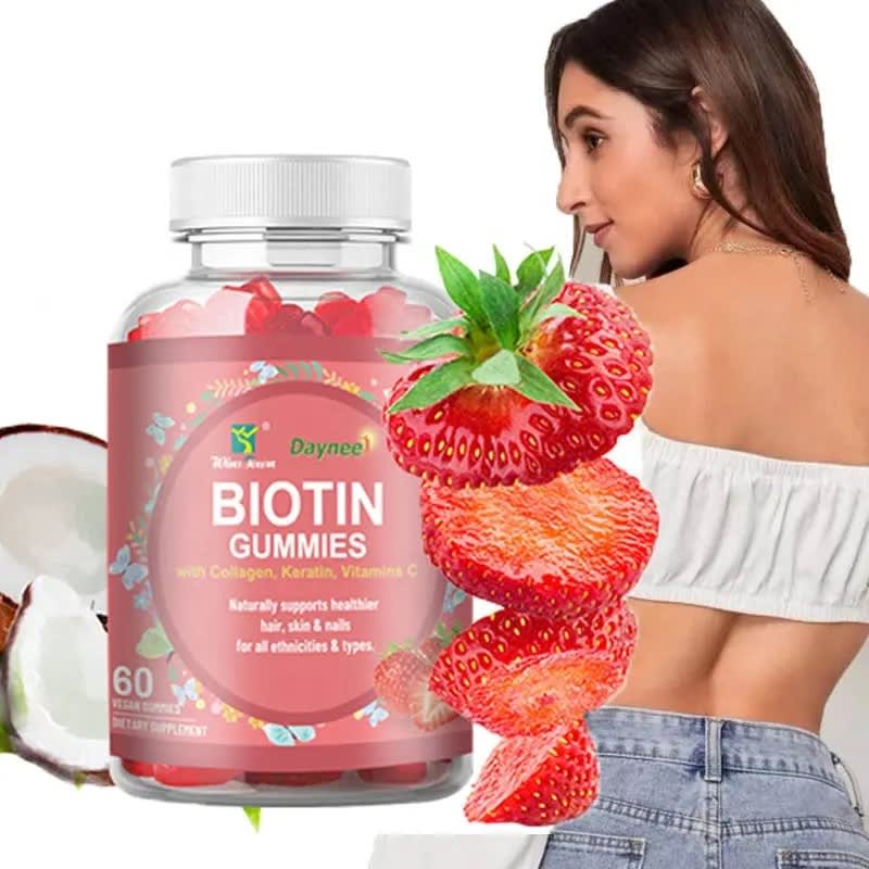 🔥 LIMITED DEAL — DAYNEE Biotin Keratin Collagen Gummies | Thicker Hair + Glowing Skin + Strong Nails | KSh 1800