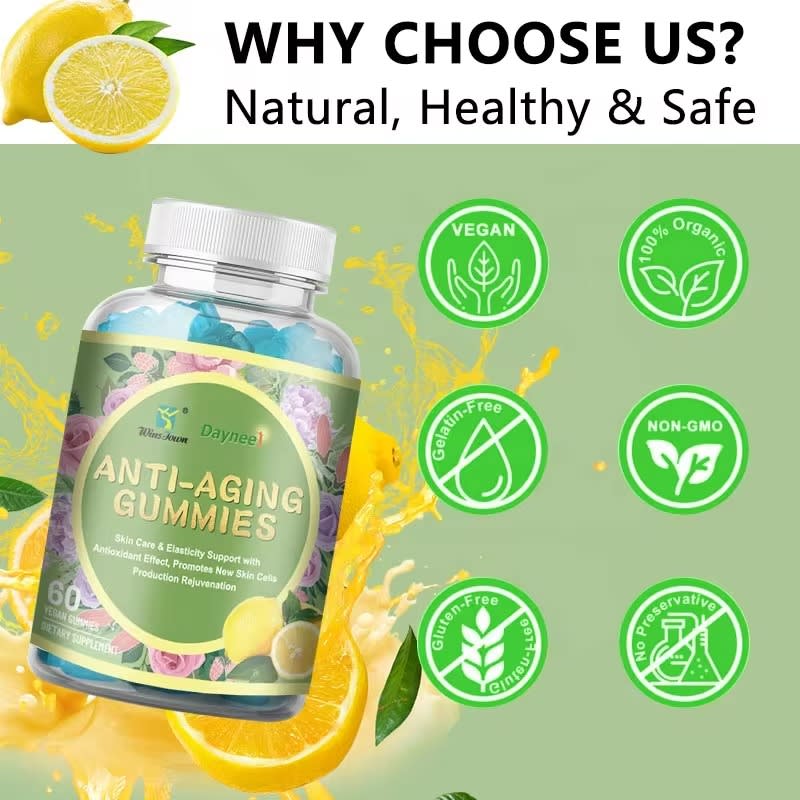 🔥 LIMITED DEAL — DAYNEE Anti-Aging Gummies | Skin Whitening + Collagen Boost + Radiant Glow | KSh 2,999